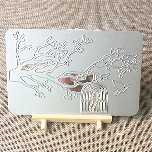 Lavany Merry Christmas Metal Cutting Dies Stencils Scrapbooking Die-Cuts Embossing Cards DIY Crafts (L) - Thumbnail 3