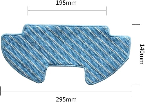 Miniatura 7 de Kit de repuesto de piezas para aspiradora robot, rodillo, filtro de cepillo lateral suave, compatible con Midea VCR07 VCR08 MR09, compatible con