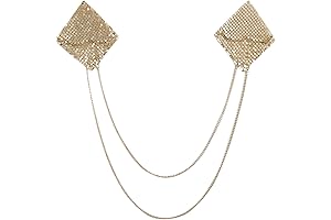 Reusable Shimmering Gold Nipple Covers