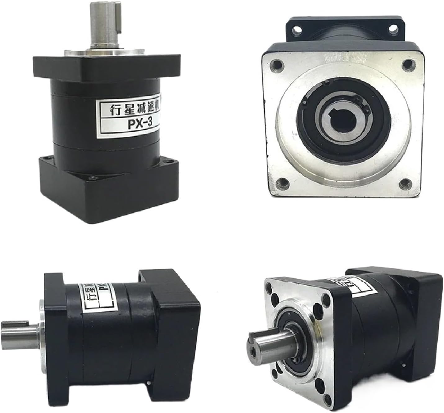 Planetary Gearbox Gear 180mm Flange Speed Ratio 4:1,5:1-36,600Nm Planetary Reducer Step-Down Gearbox for 3kw~7.5Kw Servo Motor(Ratio 30 to 1)