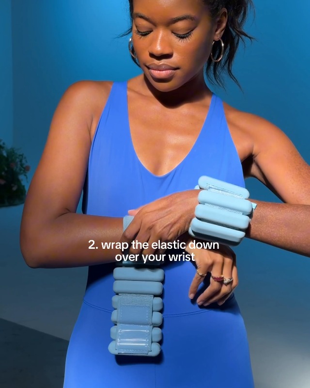 Bala Bangles Wrist & Ankle Weights for Women & Men (Heather) - 1