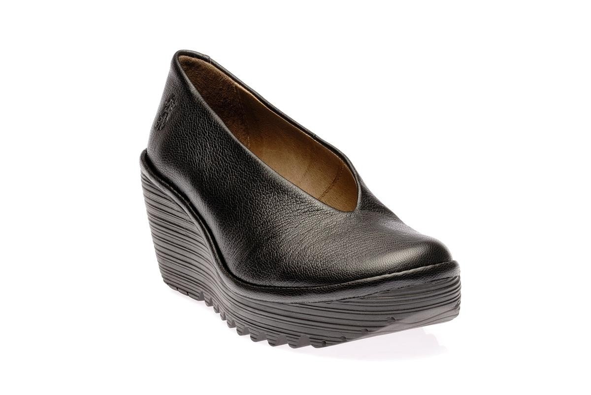 Fly London Yaz, Women's Wedge Court Shoes