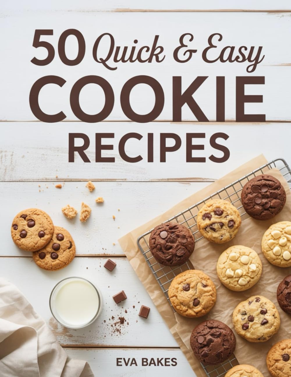 50 Quick and Easy Cookie Recipes: Simple, Delicious & Homemade Cookies for Every Occasion – Classic, Chewy, Chocolatey & Holiday-Inspired Treats Anyone Can Bake (Quick and Easy Recipes)