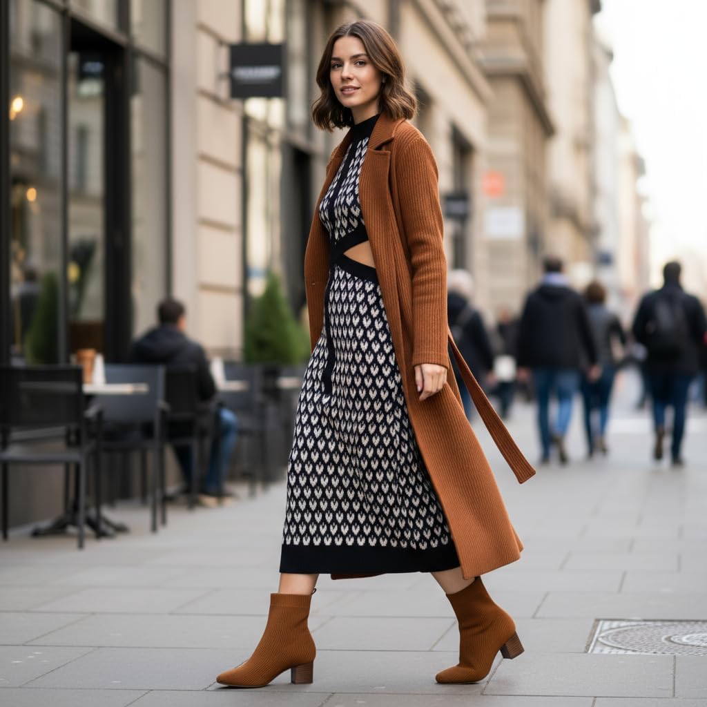 CUSHIONAIRE Women's Neely Stretch bootie +Memory Foam and Wide Widths Available - Image 5