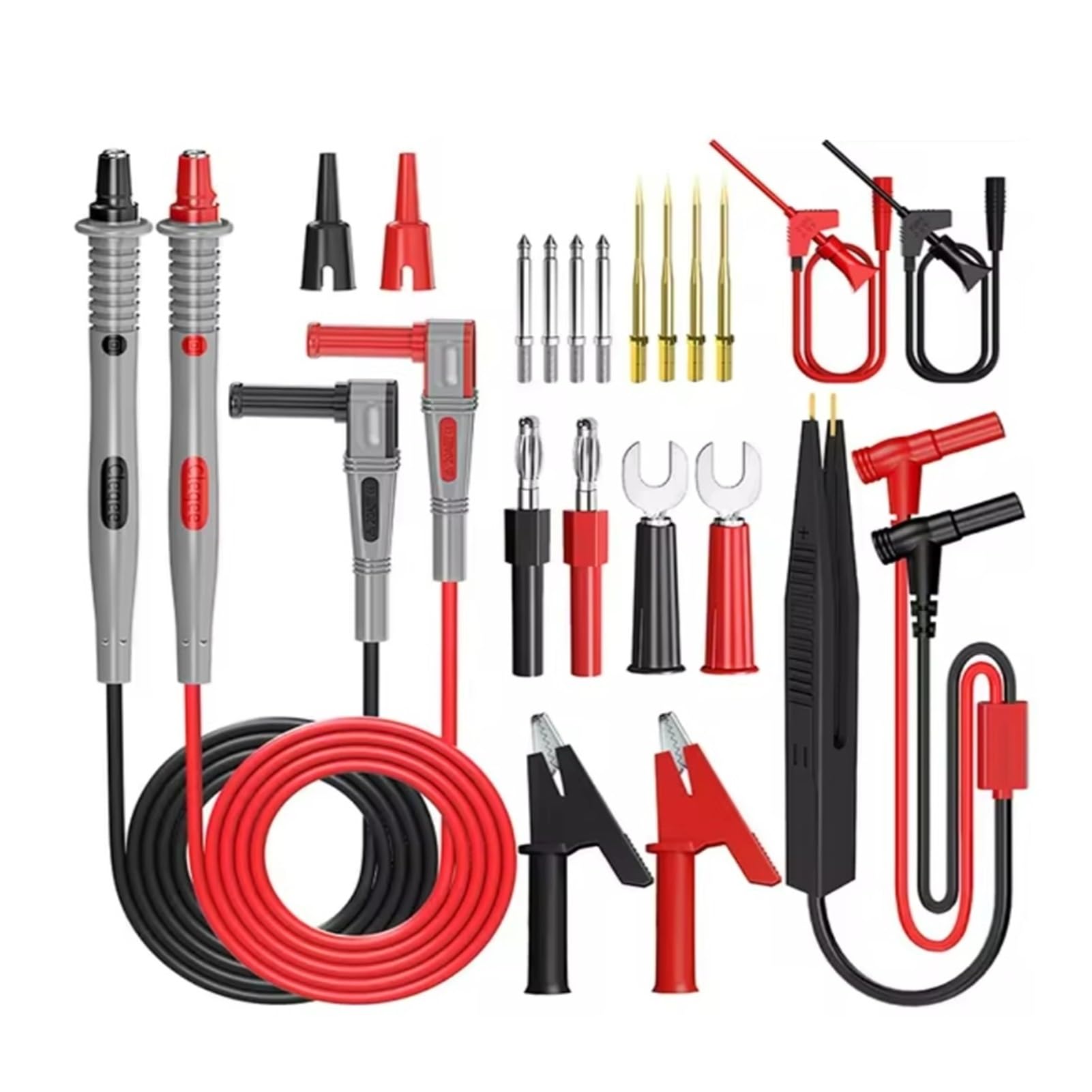 Kit de cables de prueba for multímetro, serie P1503 con sondas intercambiables(P1503E)