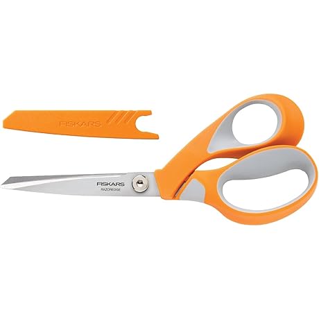 Fiskars Craft RazorEdge Softgrip Fabric Shears: The Ultimate Precision Tool for Creative Projects