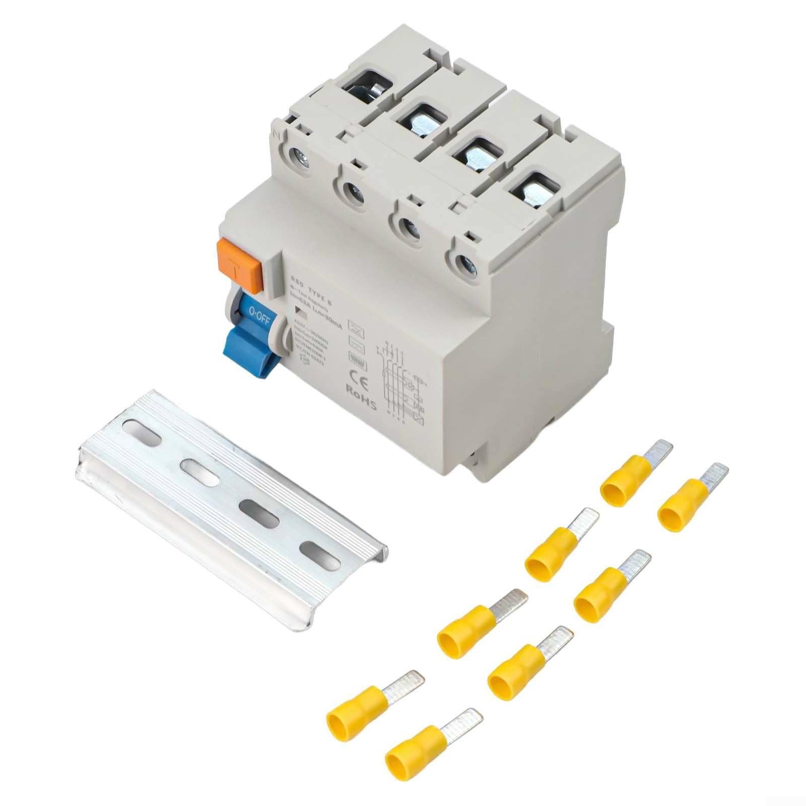 Disyuntor Corriente Residual 63A 30mA Material ABS