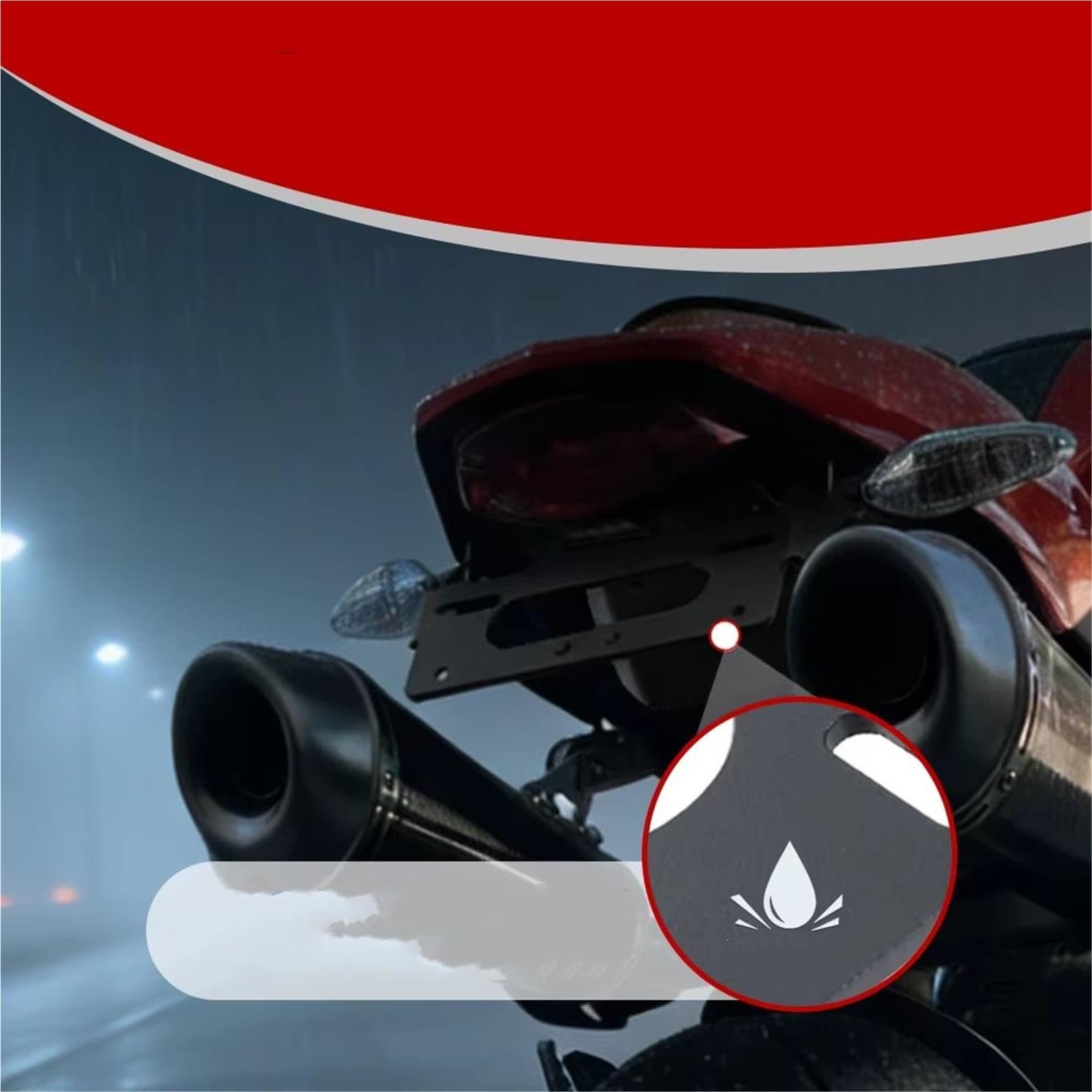 Portatarga Per Ducati Per Monster 1100 Per EVO
