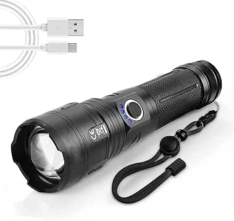 Tom-shine Torches Led Super Bright Rechargeable Flashlight 5000mAh - View #7