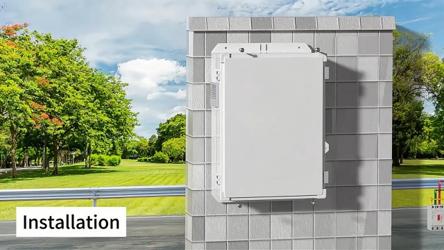 Image of Namunanee Outdoor Electrical Junction Box, ABS Water Resistant Enclosure with Internal Mounting Panel & Hinged Cover, 15.7 inch H* 11 inch L* 4.1 inch W