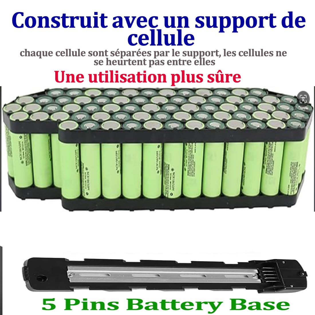 Akumulator rowerowy 48 V, 25 Ah, akumulator elektryczny do Ebike 1500 W, 1000 W, 750 W, zestaw do konwersji ebike
