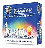 Party on the Beach Beamer® Ultra Premium Hookah Molasses 50 Gram Box. Huge Clouds, Amazing Taste!® 100 % Tobacco, Nicotine & Tar Free but more taste than tobacco! Compares to Hookah Tobacco at a fraction of the price! GREAT TASTE, LOTS OF SMOKE & SMELLS GREAT!!! Proudly made in the USA!