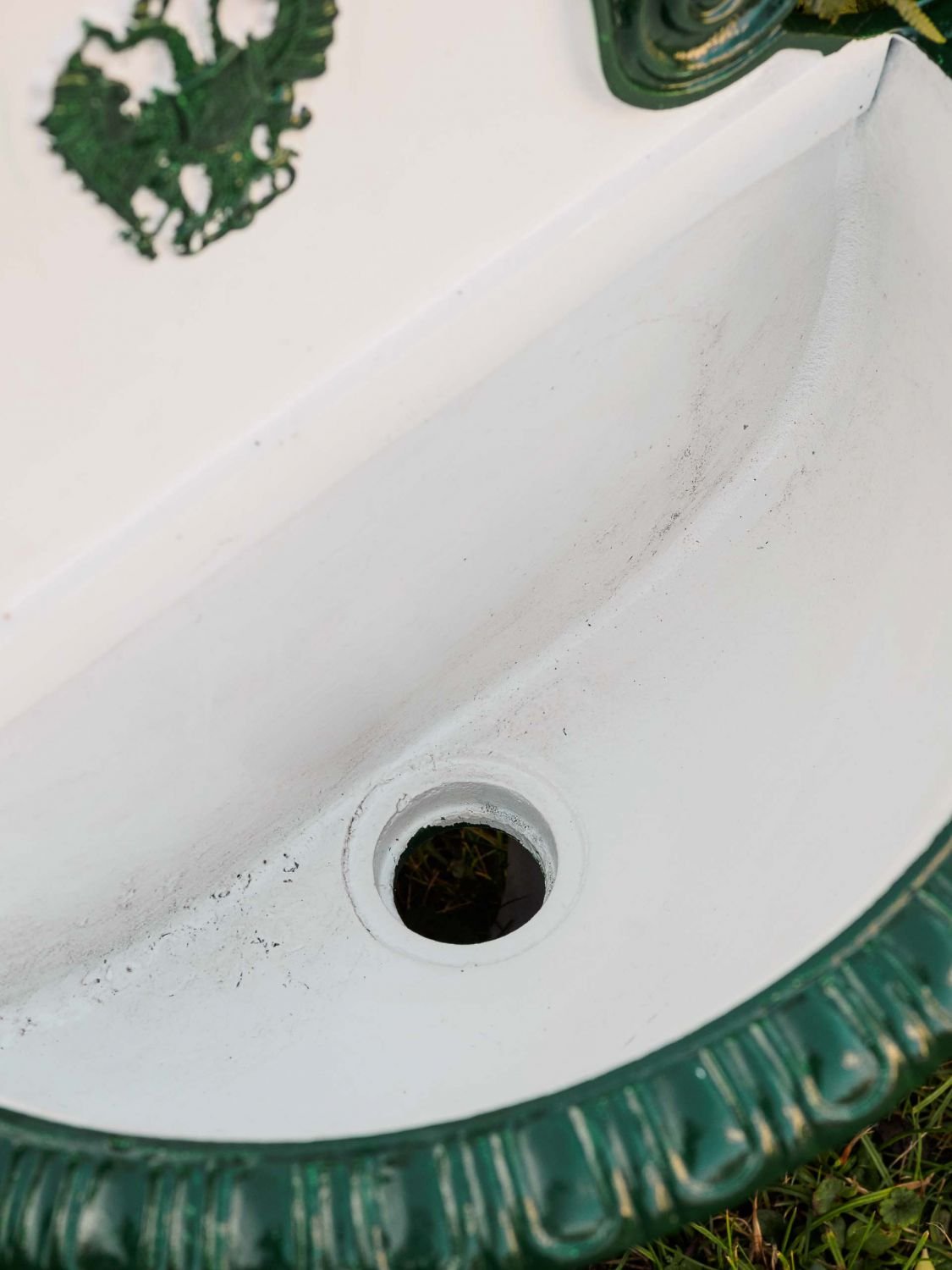 aubaho Cuenca Pared de la Fuente del jardín de Aluminio Fuente de 72cm en Estilo