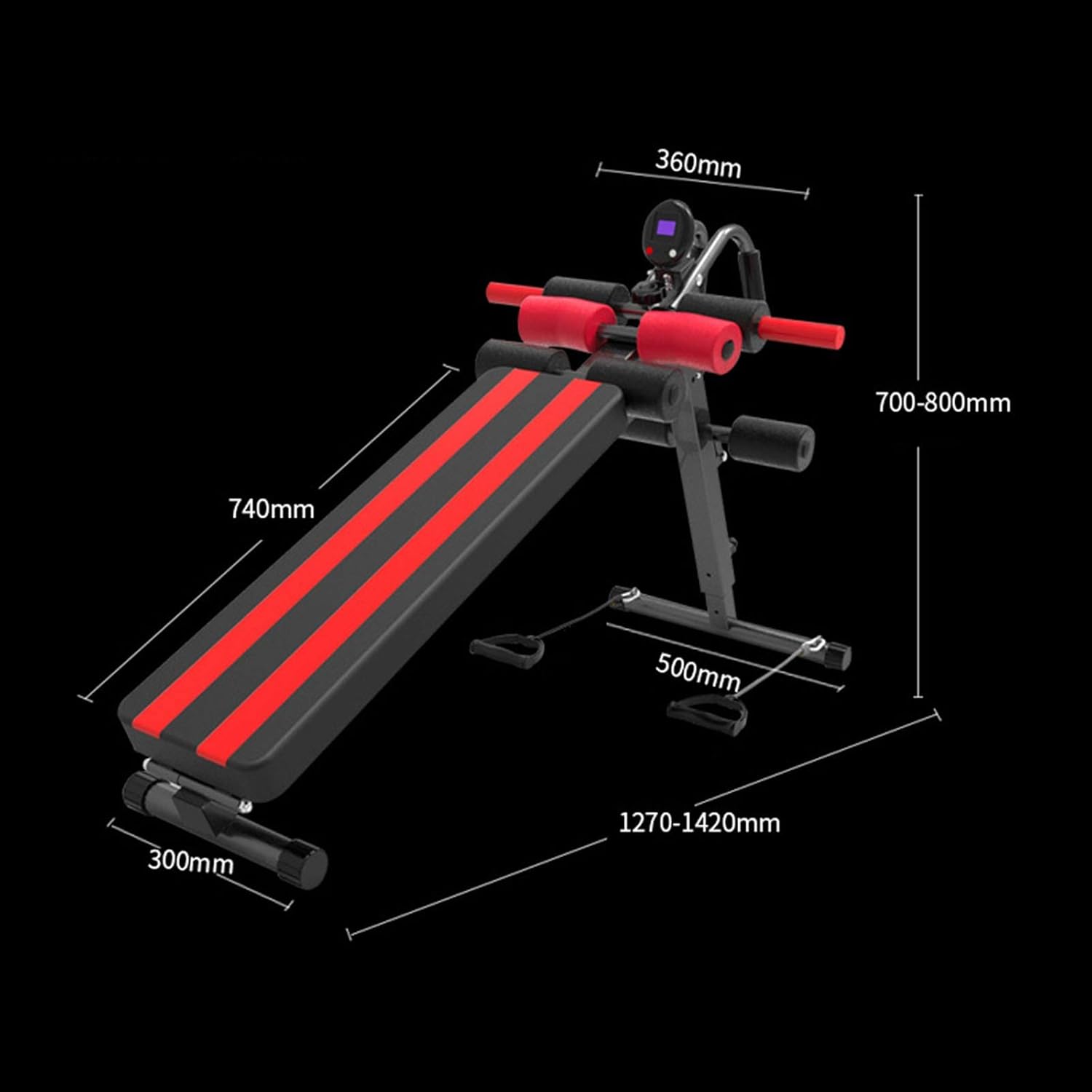 Weight Bench Adjustable Weight Bench Foldable Workout AB Bench For Home Gym Flat for Full Body Workout