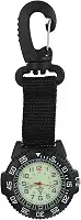 Carteiras de relógio de bolso esportivo para homens, mosquetão digital, relógio, mosquetão, quartzo, carteira masculina