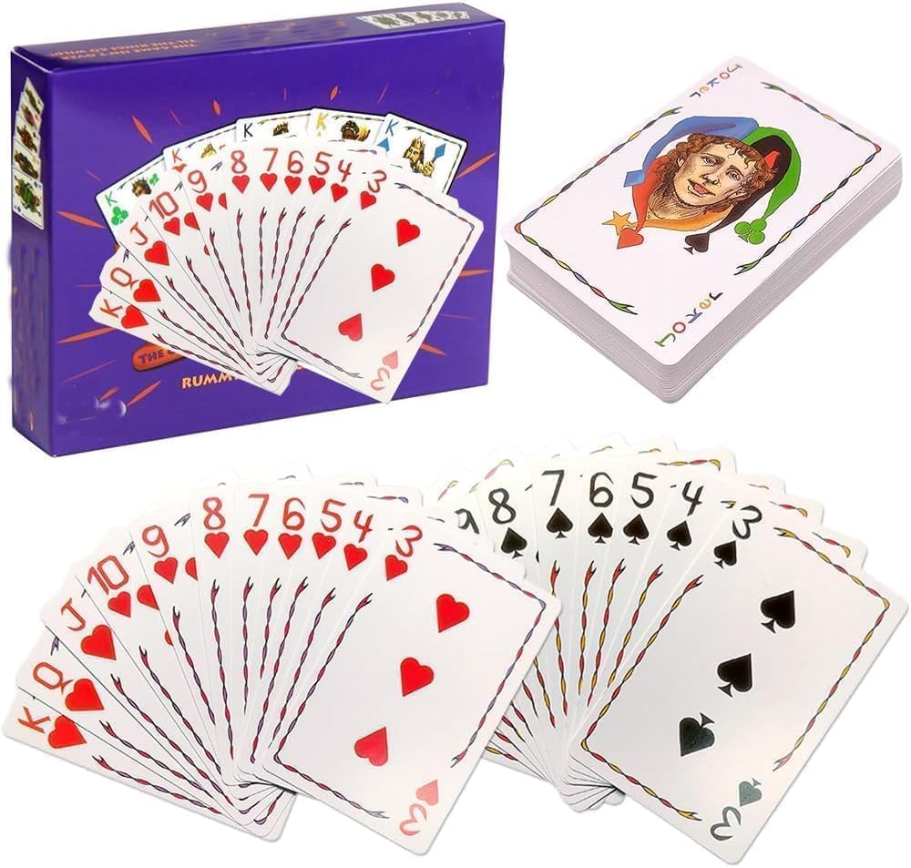 5 Crowns Card Game,Party Game for Adults, Fun Family Party for Friend, 2-8 Players,15-20 Min