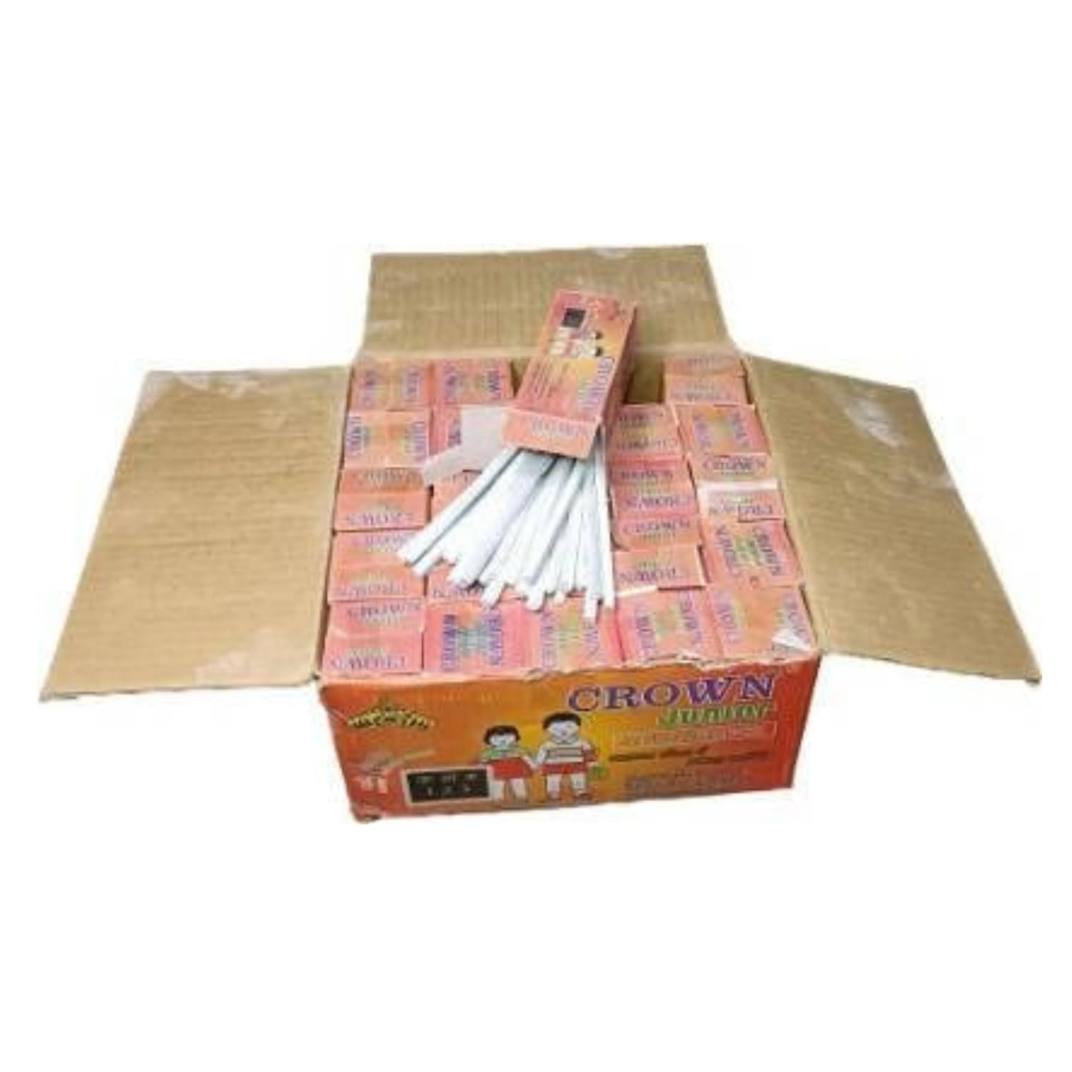 Brighty Crown Slate Pencil Thin 5 Kg Box 1200 Pcs Billards Chalk Box (1200 Sticks), Ink black