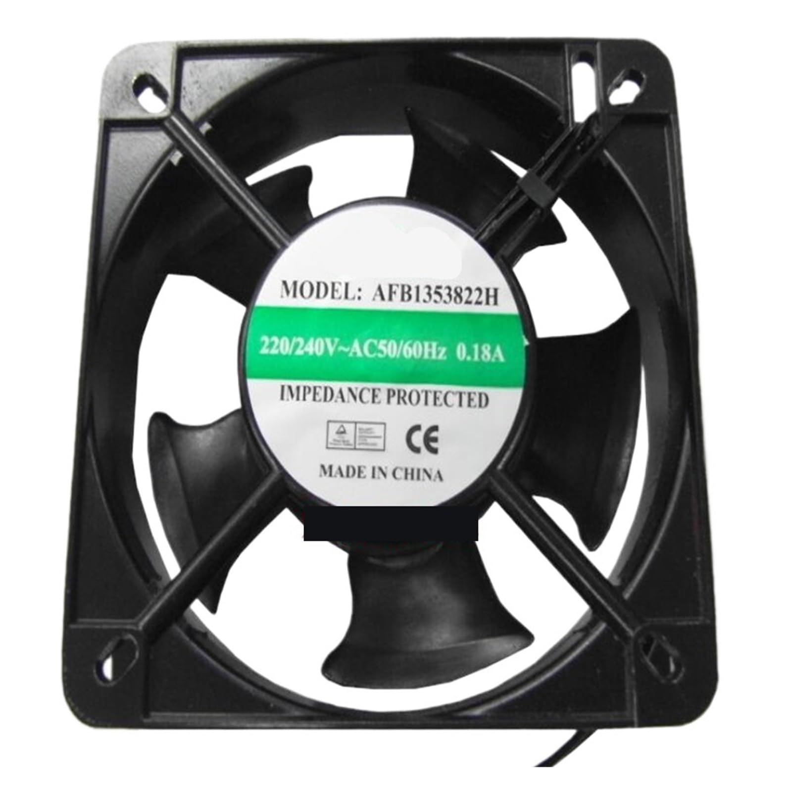 Ventilateur AFB1353822H 13538 AC220V extracteur air industriel axial boîtier