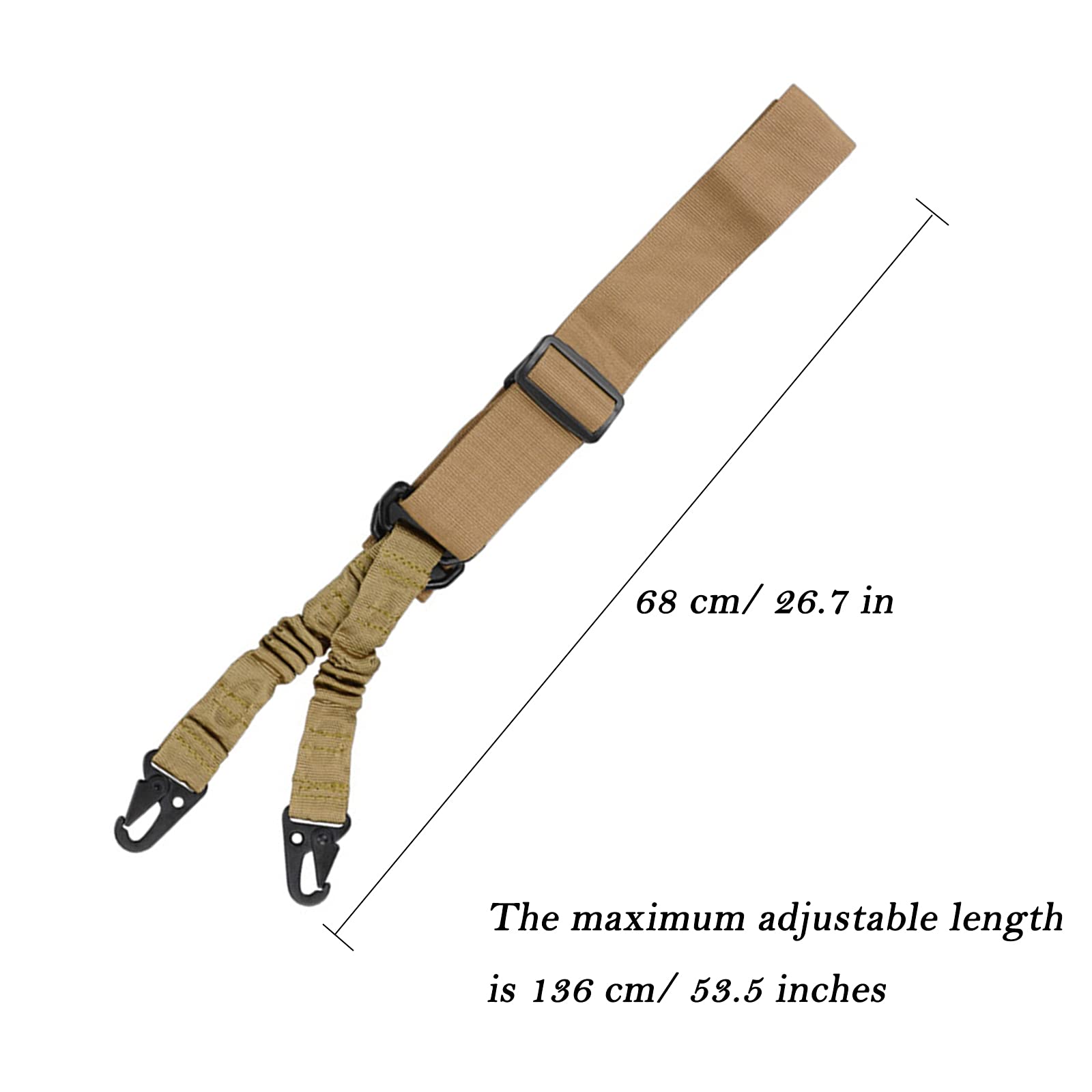 Cinghia Per Fucile A 2 Punti | Regolabile E Antiscivolo | Per Caccia E Airsoft - Foto 10