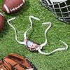 Football Chin Strap with Adjustable Straps and 4 Sturdy Buckles, Halloween Skeleton Skull American Flag, Helmet Chinstrap Football Protection Gear for Youth & Adult Sports Accessories Gift