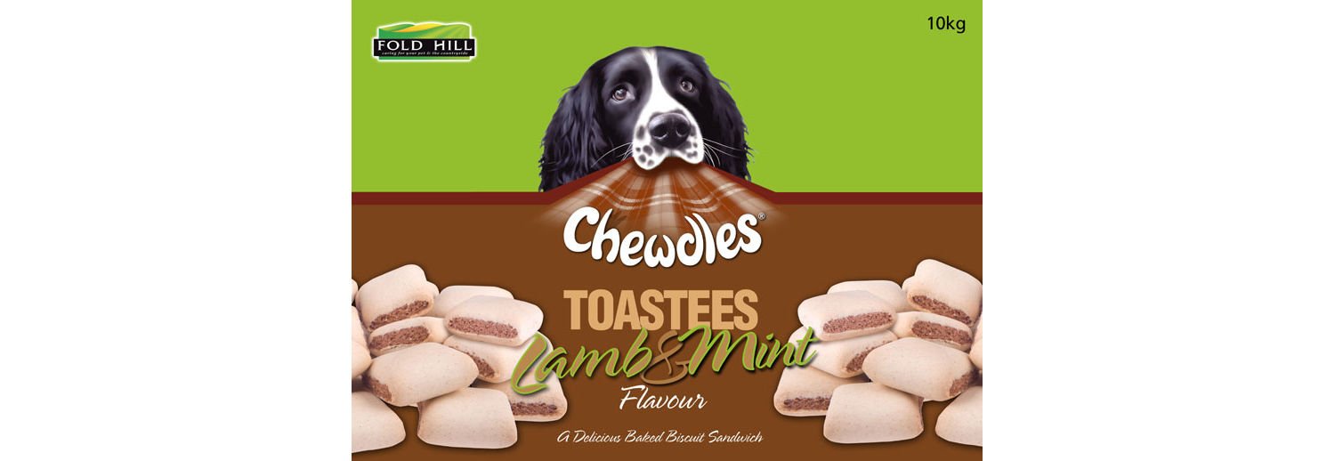 Fold HillChewdles Toastees Lamb & Mint 10kg