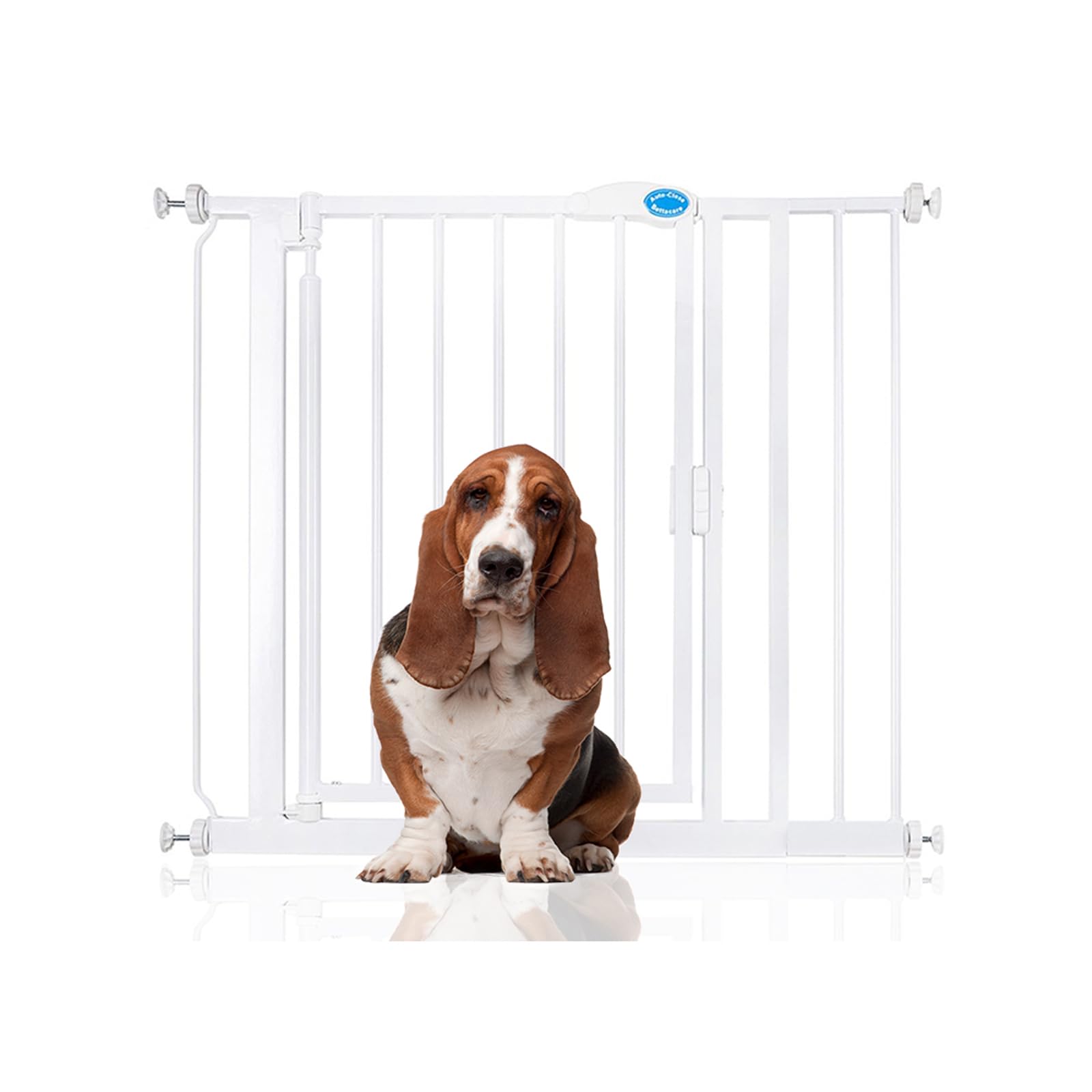 Bettacare Auto Close Pet Gate, 75cm - 82cm, Matt Black, Pressure Fit Stair Gate for Dog & Puppy, Safety Barrier for Doors Hallways and Spaces, Easy Installation — view 31
