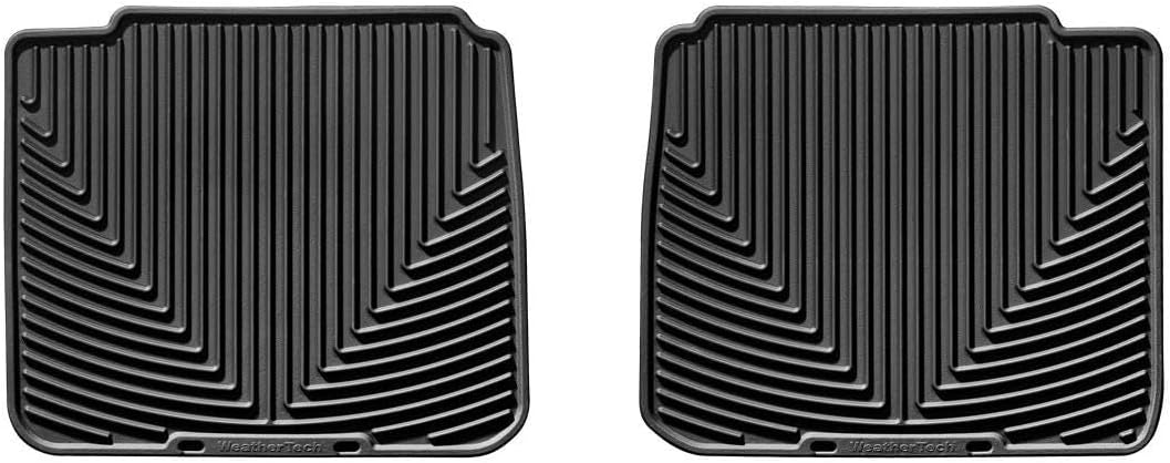 WeatherTech All-Weather Floor Mats for Toyota Yaris, Camry, GS 350 / GS 460-2nd Row (W85), Black