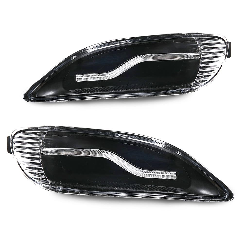 CHEDA LED Front Fog Light Lamps Assembly Compatible with Toyota Corolla 2001-2008/ Camry 2002-2004