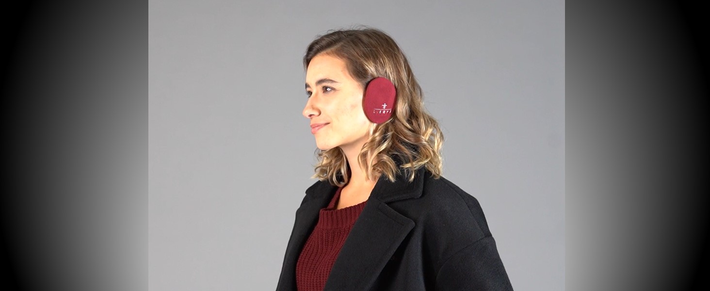 Paraorecchie Invernali In Pile Uomo - Nero/Marrone, Taglia Unica Con Fascia Regolabile - Foto 3