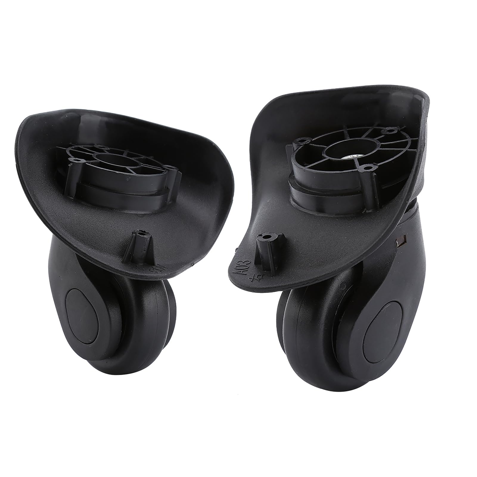 Alomejor Ruedas Giratorias de Repuesto para Maletas de Viaje – 2 Unidades, Compatible con, American Tourister, Tumi y Otras Marcas – Fácil Instalación sin Herramientas – Rodamient