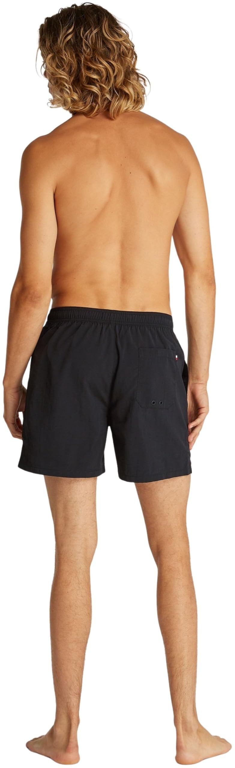 Tommy Hilfiger Pantaloncino da Bagno Uomo Medium Drawstring Lunghezza Media