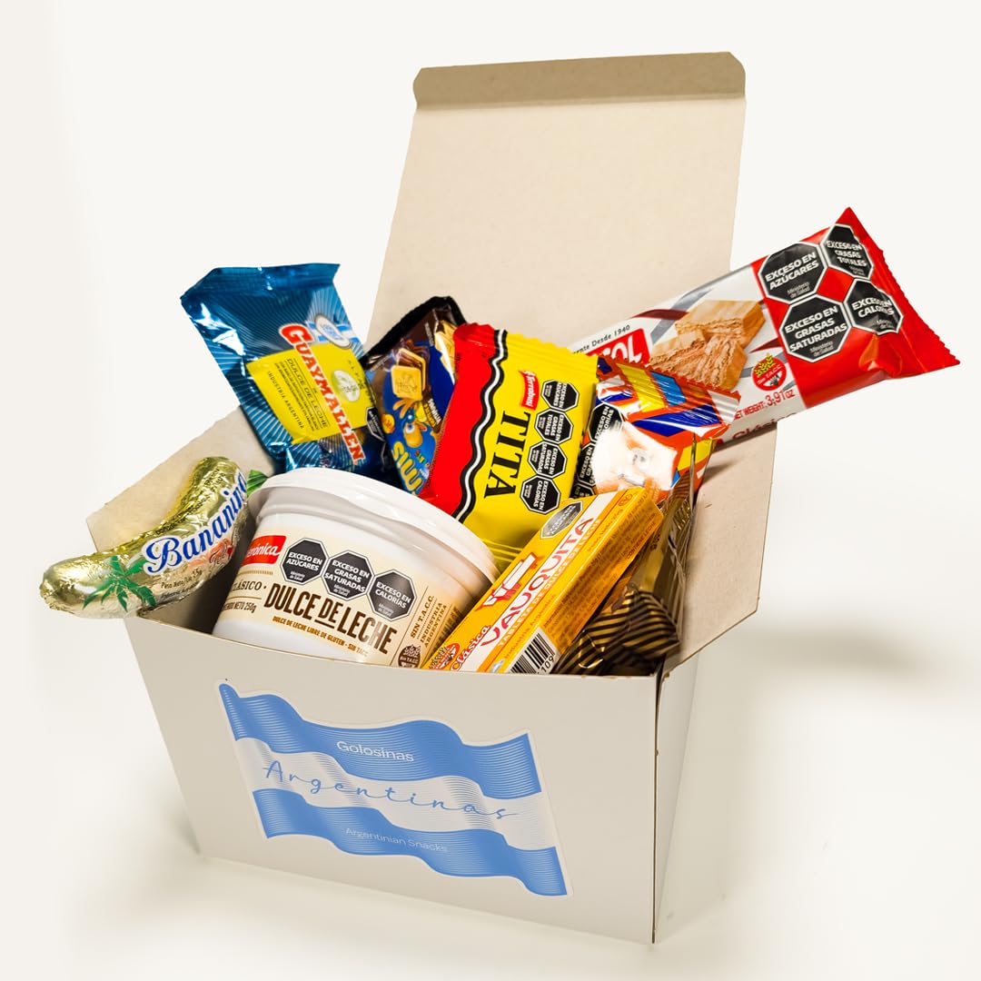 Argentina Candies Gift Box/Argentina Snack Box/Golosinas Argentinas/Kiosko Argentino/Regalo Argentino/