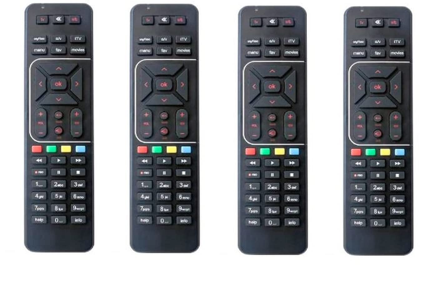 Skadioo Compatible Remote for airtel Set top Box | airtel dth Remote | dth Remote airtel with 1 Year Warranty 1 Piece, Black (4 Piece Airtel DTH Remote) (B09LCRPZ9F) Amazon Price History, Amazon Price Tracker