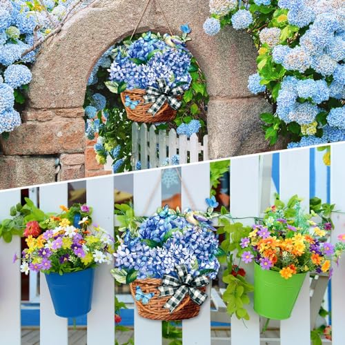 Capodaspringdoorsigndecorbluehydrangeadoorhangerwelcomespringflowerbutterflyfarmhouserustichangingplaquedecorationsforeasterhomeroomindooroutdoorwalldecor1181x1181inch  Urban Country Home Decor Capoda spring door sign decor blue hydrangea door hanger welcome spring flower butterfly farmhouse rustic hanging plaque decorations for easter home room indoor outdoor wall decor 1181 x 1181 inch  urban country home decor