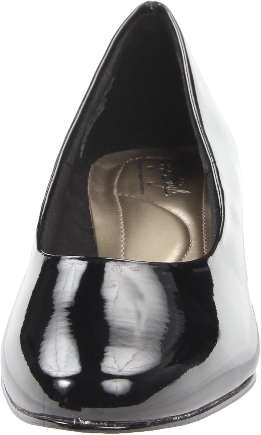 Soft Styles Women's Angel II Dress Pump, Black Patent, 8.5 Narrow - Image 2