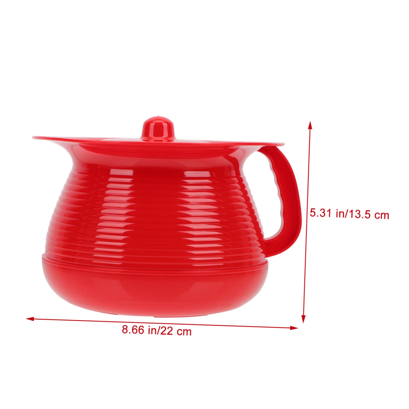 Didiseaon Portable Thickened Plastic Urinal for Boys and Girls Adults Child Potty Urinal Cover Easy to Move