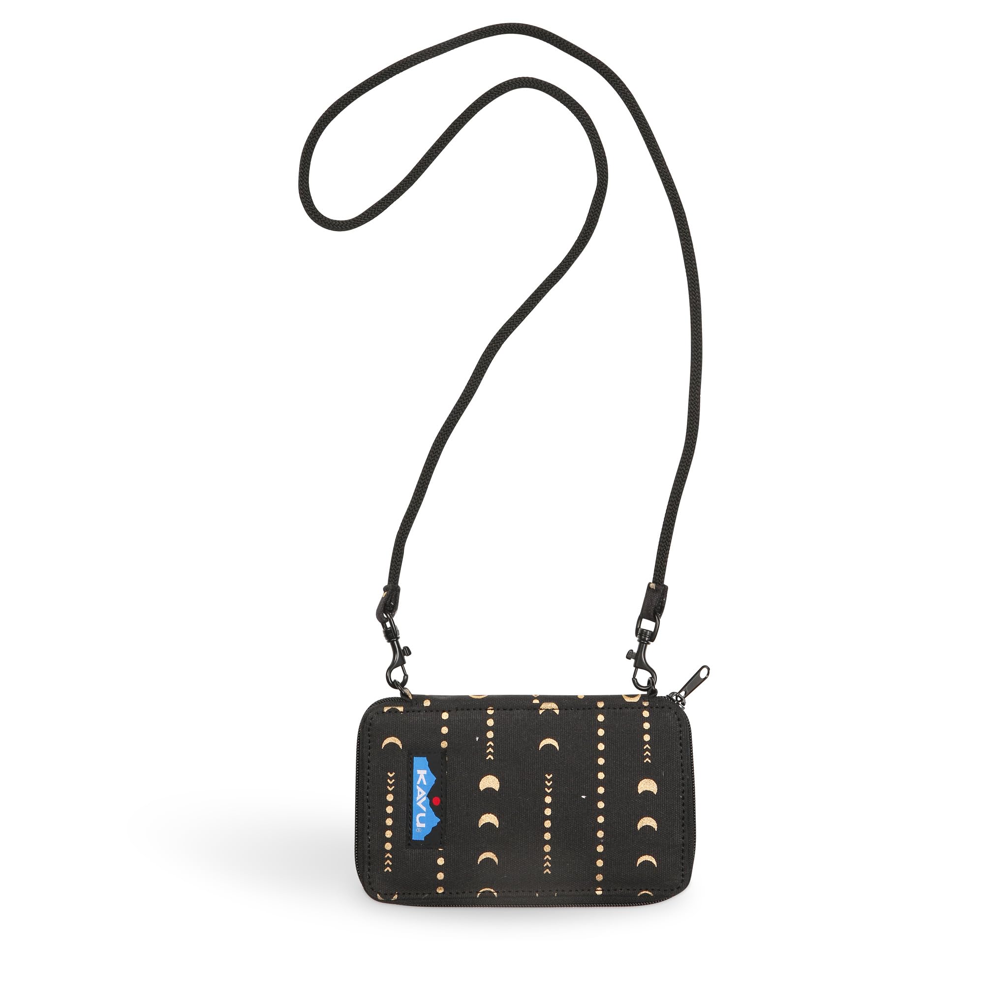 KAVU Go Time Bi-Fold Wallet with Detachable Rope Strap