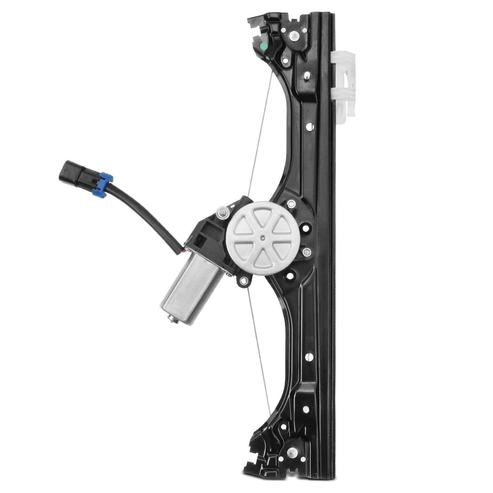 Frankberg Alzacristallo Meccanismo alzacristallo Elettrico con Motore 2-Poli Anteriore sinistro senza piastra 2/3 porte Compatibile con 500 312 500C/595C/695C Replace# 68070267AC
