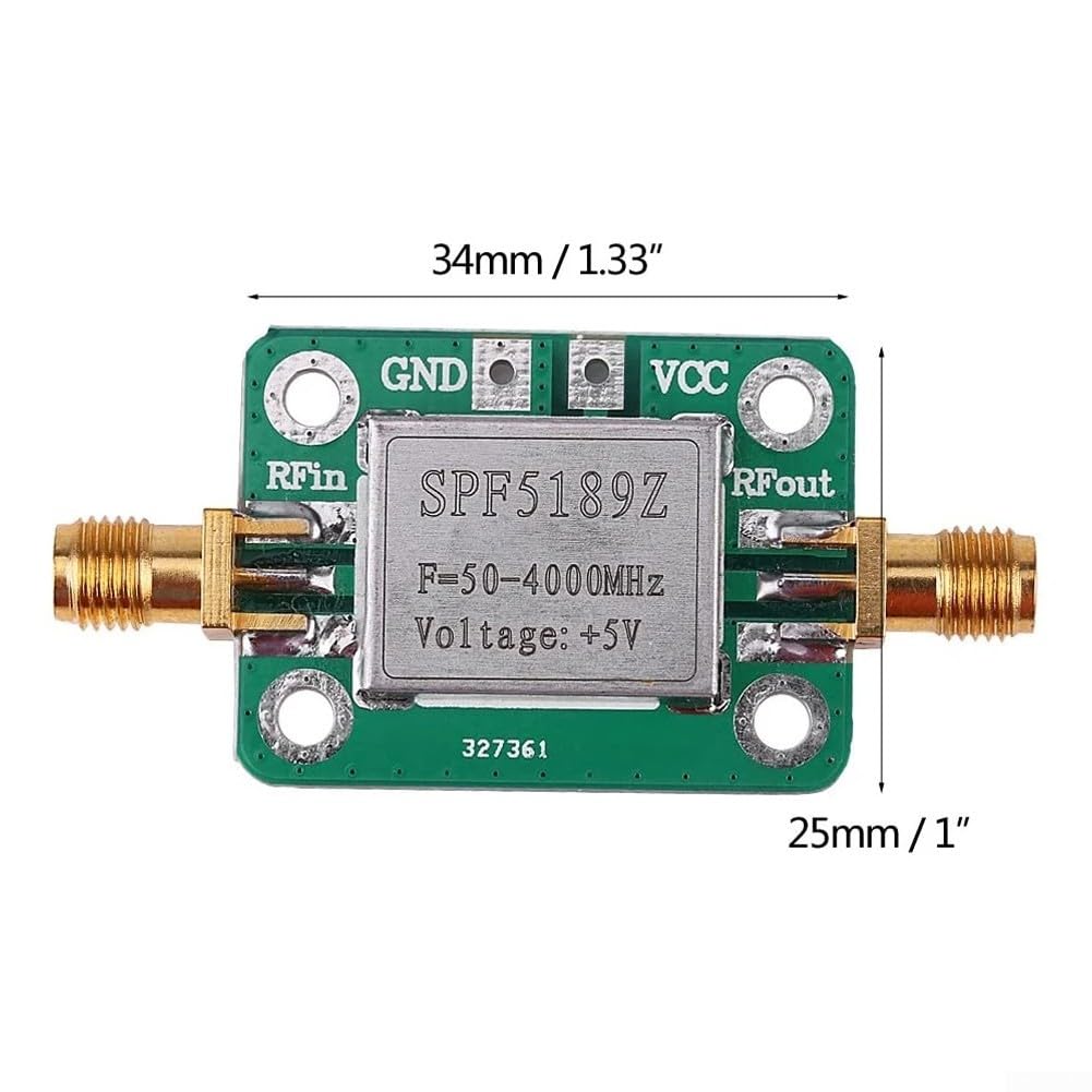 Ultra faible bruit RF LNA 50 4000 MHz SPF5189Z pour récepteurs radio haute sensibilité