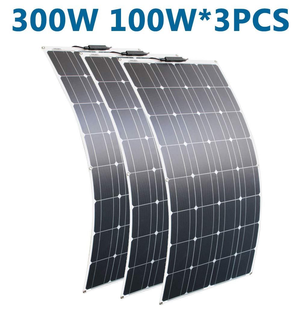 【 新品 】ソーラーパネル 300W(100W3枚) Amazon.co.jp: Solar Panel, 300 W, Solar Charger, 100 W x 3
