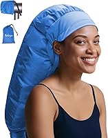 Vista 15 de Accesorio de Gorro para Secador de Cabello – Gorro de Secadora con Capucha XL de 28.5" para Secado Más Rápido y Acondicionamiento Profundo, Espacio