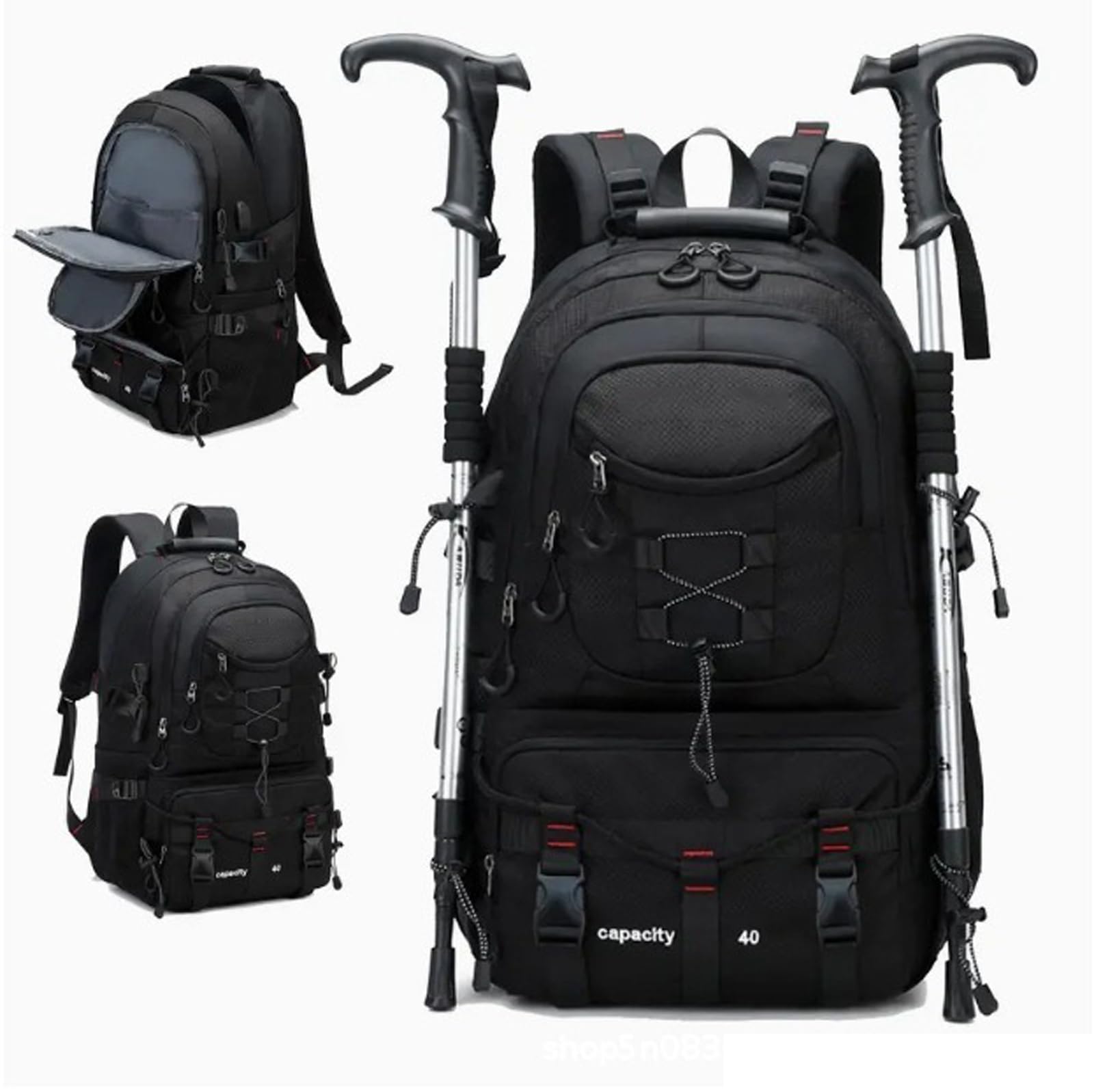 Wasserdichter Reiserucksack für Outdoor-Abenteuer und Wanderausrüstung