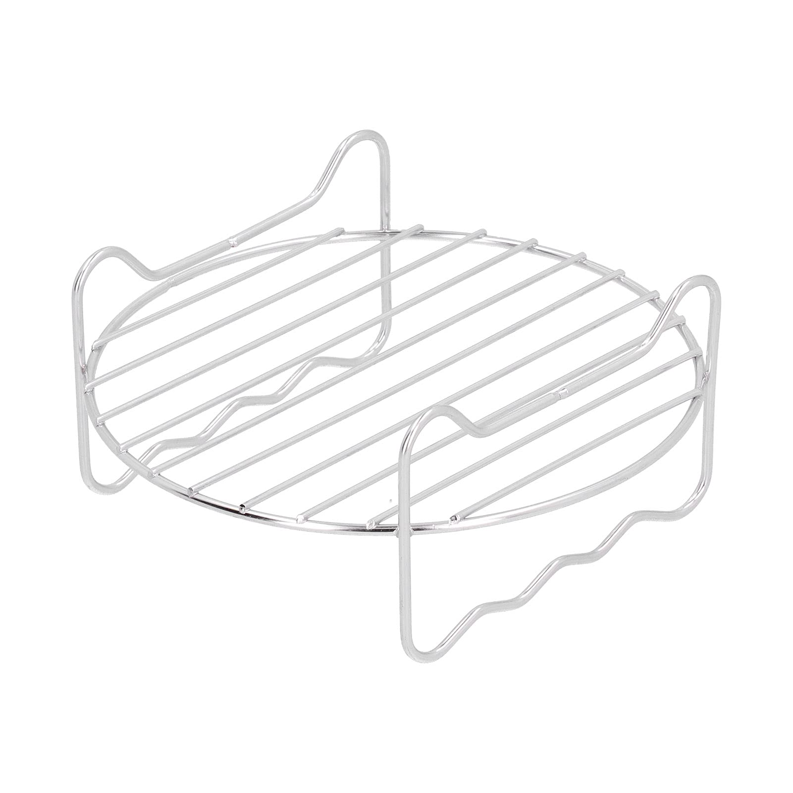 Kit de accesorios para freidora |Juego de 16 piezas para freidora de 2,7-3,2 cuartos |Parrilla/bandeja para pizza/molde para pasteles/papel de aceite |Acero inoxidable y