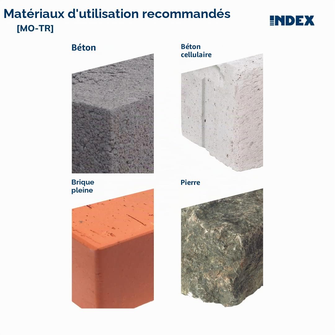 INDEX MOTRO10 - Tamiz roscado (M10 x 80 Ø14, 12 uds.)
