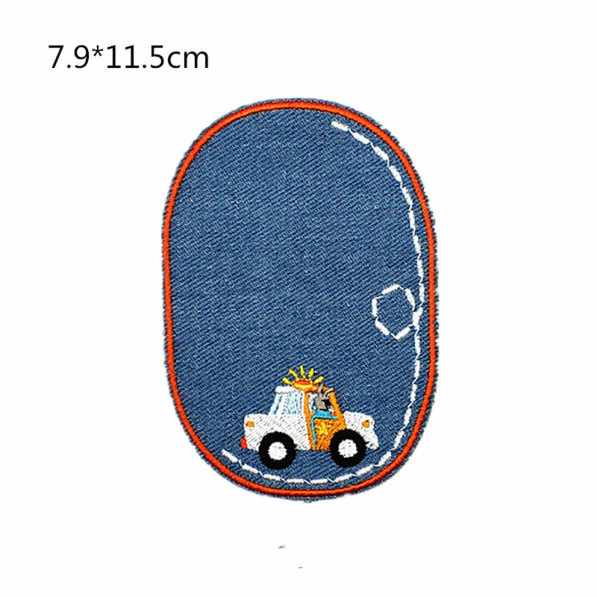 46pezzi Toppe Adesive Ricamate Per Abbigliamento e Patch Per Jeans Giubbotti e Borse Facile Applicazione Termoadesiva Decorazioni Per e Adulti