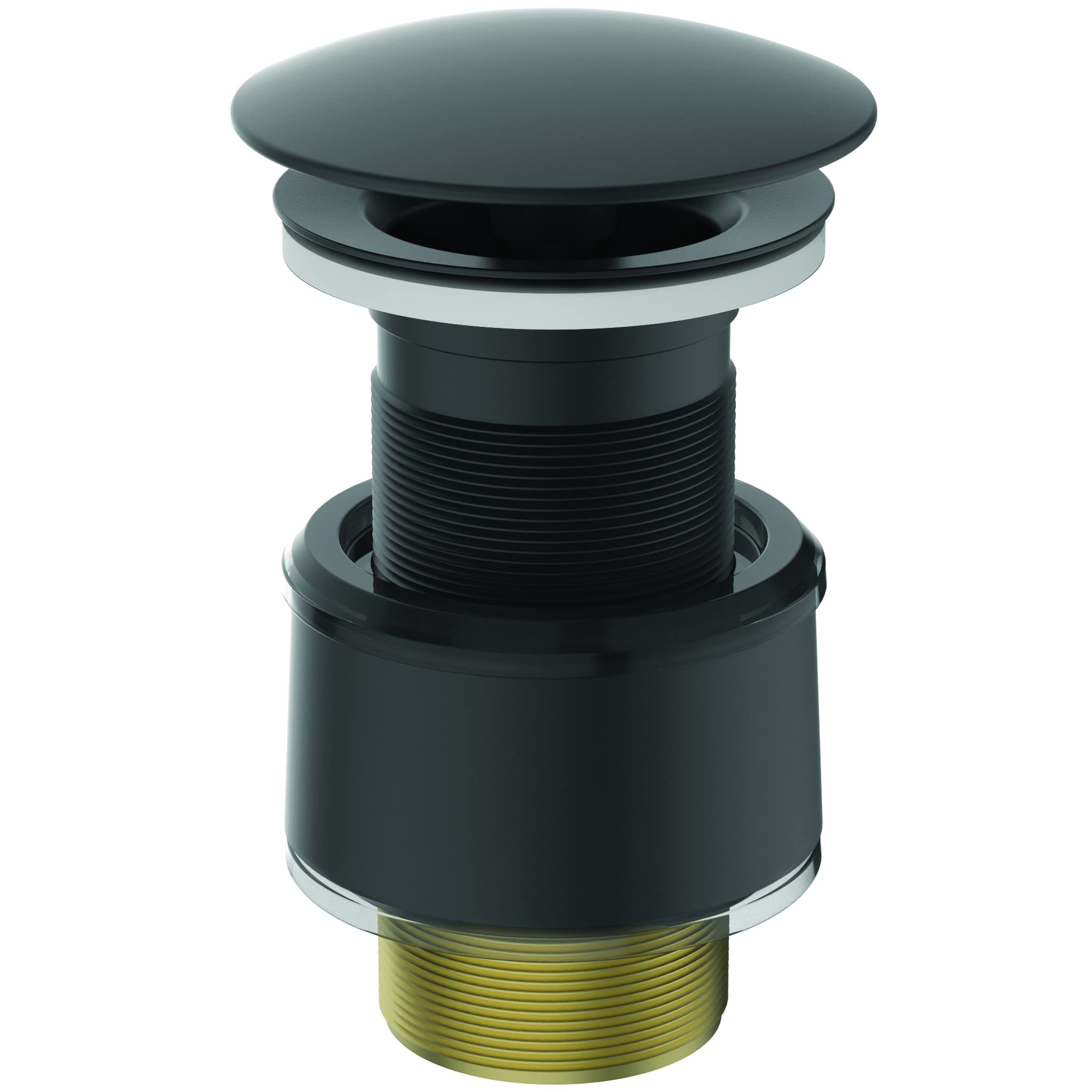 Ideal Standard Free-Flow Waste, Silk Black