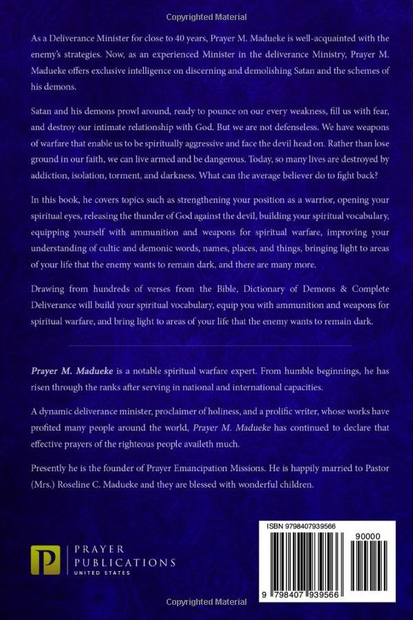 Dictionary of Demons & Complete Deliverance: Don’t Give the Enemy a Seat at Your Table, Powerful Spiritual Warfare Strategies for Effective ... Breaking Demonic Curses, Cast Out Demons) - Image 2