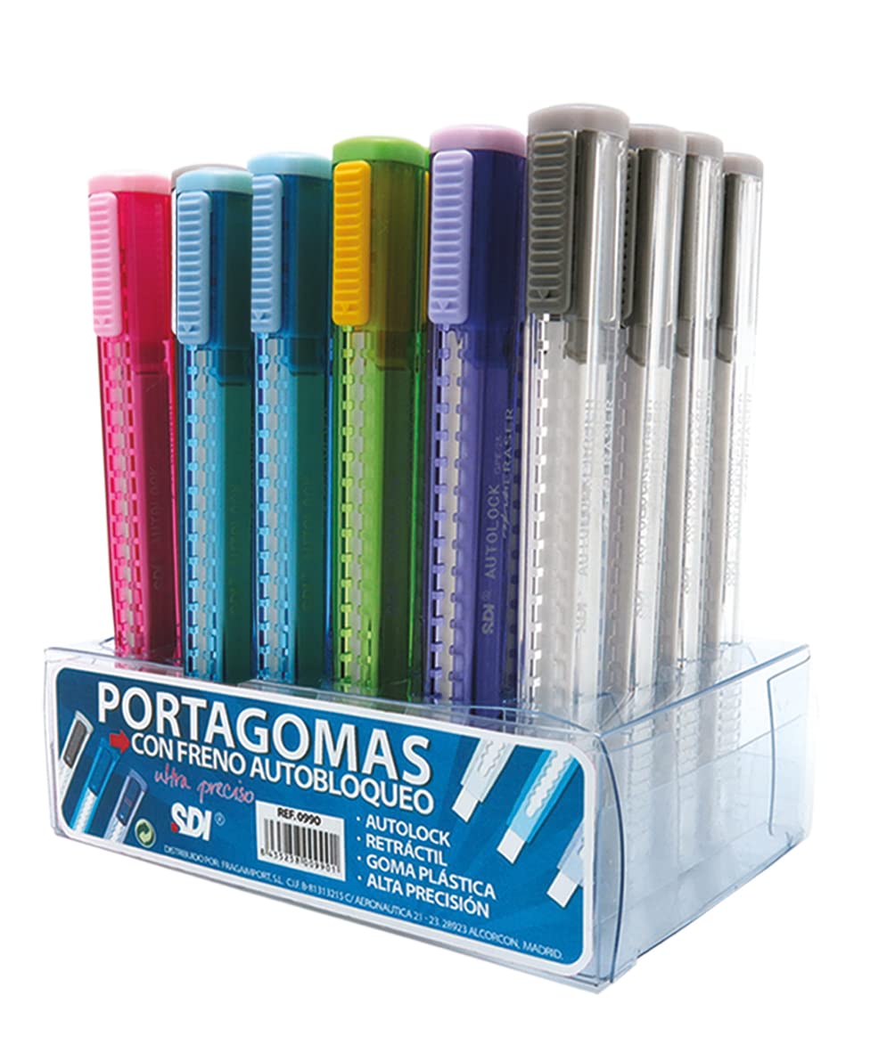Fraga 0990 – Radierer Radierstift, 24 Stück