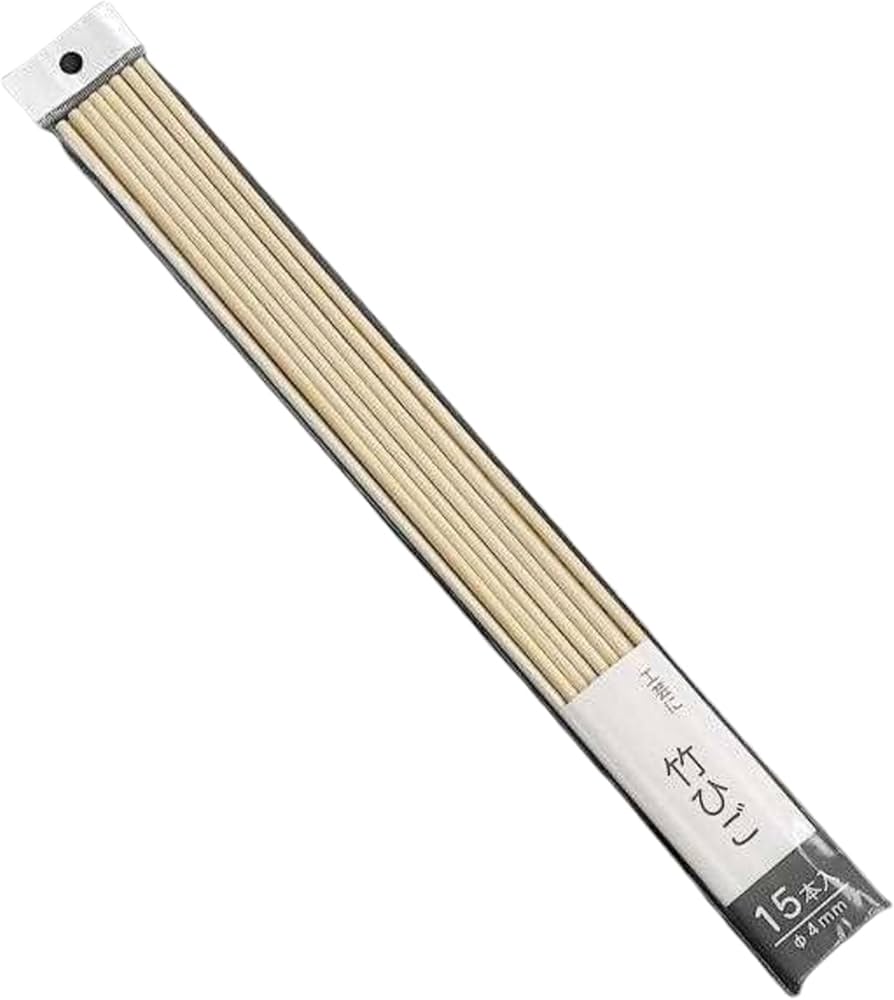 Amazon.co.jp: 【Amazon限定セット】 竹ひご (4mm 36cm 15本) ×1個 