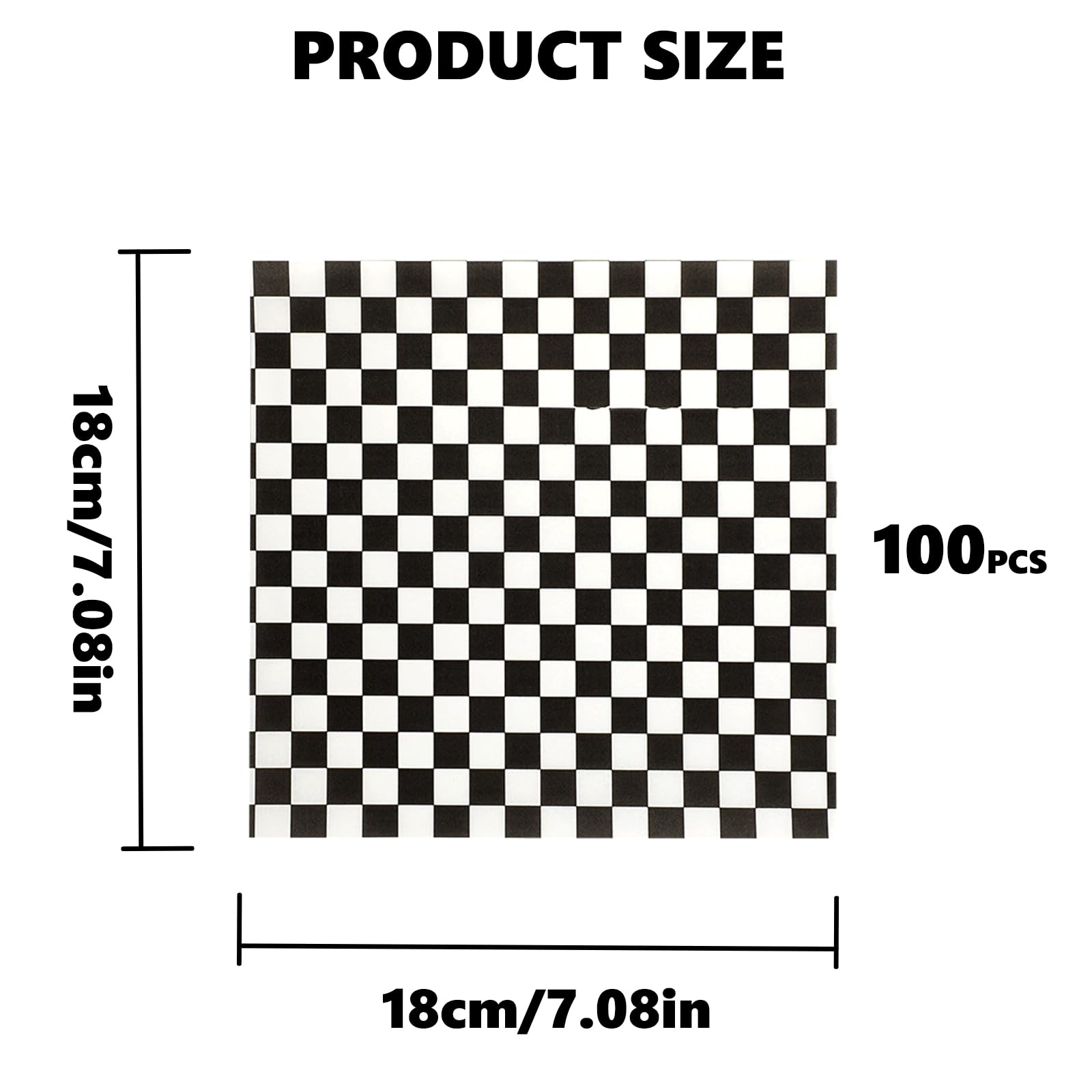 100 Fogli Carta Alimentare Oleata 30x20cm - Per Sandwich, Hamburger E Dolci